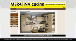 Desktop Screenshot of merafina.it